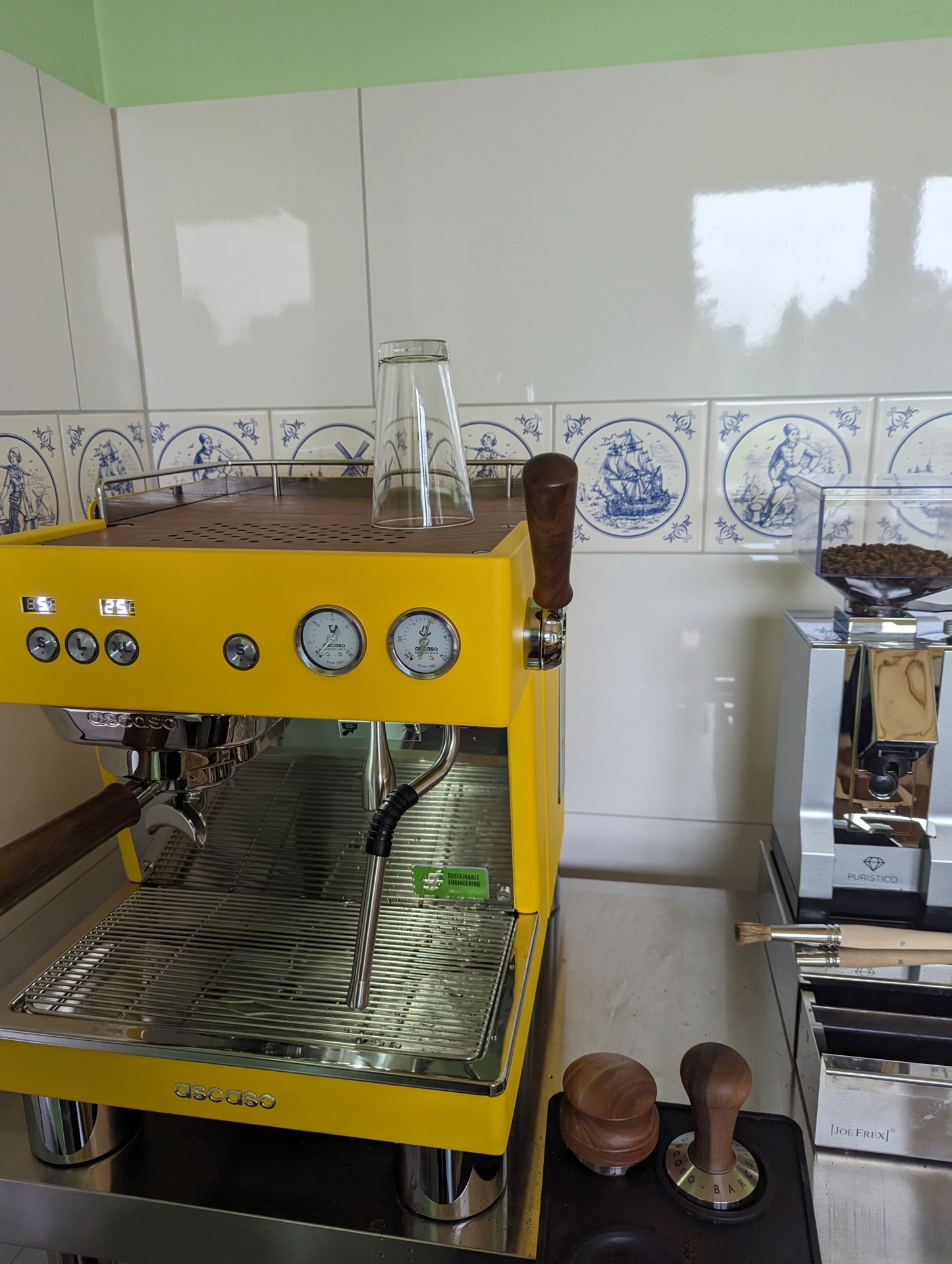 Bild: Siebträger Kaffeemaschine