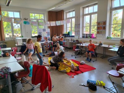 Foto des Albums: Erste-Hilfe-Kurs Klasse 4
