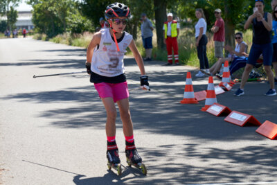 2023-07-08 Landesmeisterschaft Rollerski 3 Geissler Nike SWV Lauchhammer (c) Guenter Gruetzner  (Bild vergr&ouml;&szlig;ern)