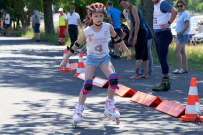 2023-07-08 Landesmeisterschaft Rollerski 4 Deinert Annalynne WSV Bad Freienwalde (c) Guenter Gruetzner  (Bild vergr&ouml;&szlig;ern)