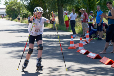 2023-07-08 Landesmeisterschaft Rollerski 51 Pieper Luise SV Schorfheide (c) Guenter Gruetzner  (Bild vergr&ouml;&szlig;ern)