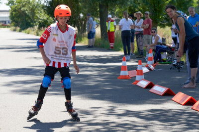 2023-07-08 Landesmeisterschaft Rollerski 53 Zimmermann Max WSV Bad Freienwalde (c) Guenter Gruetzner  (Bild vergr&ouml;&szlig;ern)