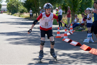 2023-07-08 Landesmeisterschaft Rollerski 5 Krug Simon WSV Bad Freienwalde (c) Guenter Gruetzner  (Bild vergr&ouml;&szlig;ern)