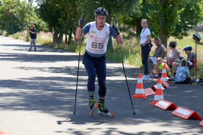 2023-07-08 Landesmeisterschaft Rollerski 65 Kiele Christian MSV TRIPOINT Frankfurt (Oder) (c) Guenter Gruetzner  (Bild vergr&ouml;&szlig;ern)