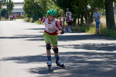 2023-07-08 Landesmeisterschaft Rollerski 9 Quasdorf Bruno WSV Bad Freienwalde (c) Guenter Gruetzner  (Bild vergr&ouml;&szlig;ern)