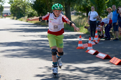 2023-07-08 Landesmeisterschaft Rollerski 9 Quasdorf Bruno WSV Bad Freienwalde (c) Guenter Gruetzner 1  (Bild vergr&ouml;&szlig;ern)