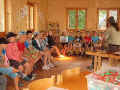 Foto des Albums: Tröstauer Kinder in Grassemann mit Naturparkrangern (14. 07. 2023)