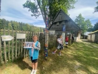 Foto des Albums: Tröstauer Kinder in Grassemann mit Naturparkrangern (14. 07. 2023)