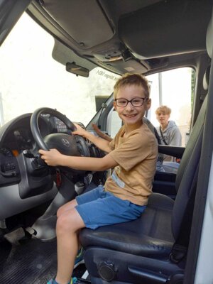 Foto des Albums: Besuch Rettungswagen