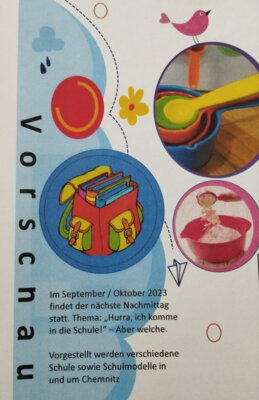 Vorschau f&uuml;r September / Oktober 