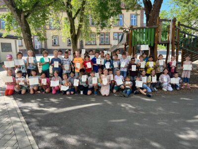 Foto des Albums: Ehrenurkunden Bundesjugendspiele 2023