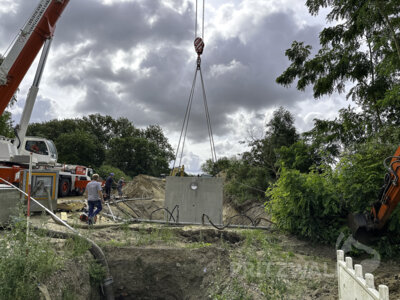 Foto des Albums: Neue Straße erhält eine Sedimentationsanlage