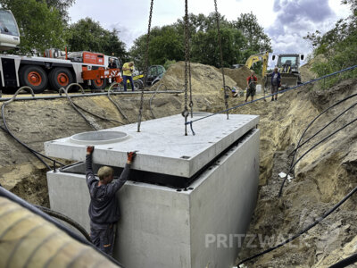 Foto des Albums: Neue Straße erhält eine Sedimentationsanlage