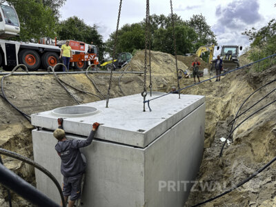 Foto des Albums: Neue Straße erhält eine Sedimentationsanlage