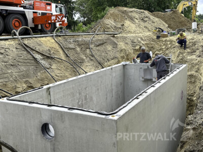 Foto des Albums: Neue Straße erhält eine Sedimentationsanlage