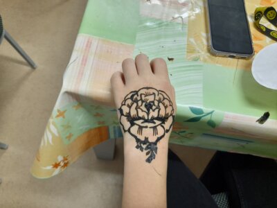 Foto des Albums: Impressionen vom Henna-Tattoo Workshop