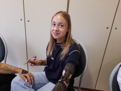 Foto des Albums: Impressionen vom Henna-Tattoo Workshop