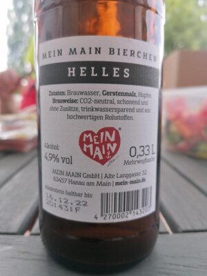 Vorschaubild: Mein Main Helles (2)