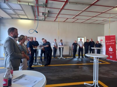 Foto des Albums: Kreisfeuerwehrverband stellt neue Löschdecken vor