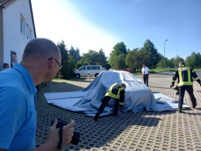 Foto des Albums: Kreisfeuerwehrverband stellt neue Löschdecken vor