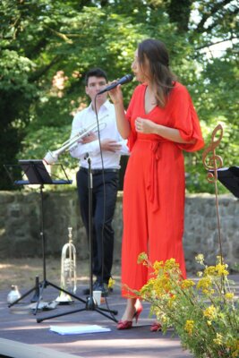 Foto des Albums: Freyensteiner Kultursommer - Swing-Time im Burghof (20.08.2023)