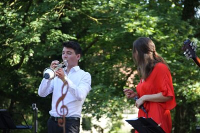 Foto des Albums: Freyensteiner Kultursommer - Swing-Time im Burghof (20.08.2023)