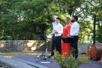 Foto des Albums: Freyensteiner Kultursommer - Swing-Time im Burghof (20.08.2023)