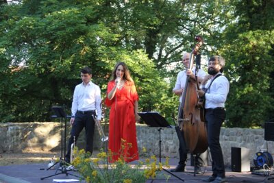 Foto des Albums: Freyensteiner Kultursommer - Swing-Time im Burghof (20.08.2023)