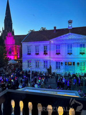 Foto des Albums: Fantasiewelt in zarten Farben am Rathaus