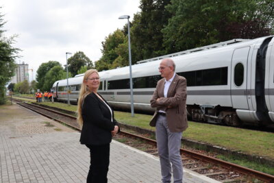 Foto des Albums: ICE-AdvancedTrainLab zu Gast in Kyritz (13.09.2023)