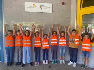 Foto des Albums: Die Pausenengel an der Hartfeldschule im ersten Schulhalbjahr