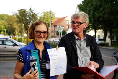 Eine Urkunde  (Bild vergr&ouml;&szlig;ern)