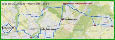 Foto des Albums: Tour der Freizeitradler 26.09.2023 - Westwärts Teil 2 Petershagen-Eggersdorf und Neuenhagen (26. 09. 2023)