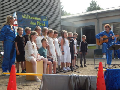 Klasse 3 hat viel gesungen 