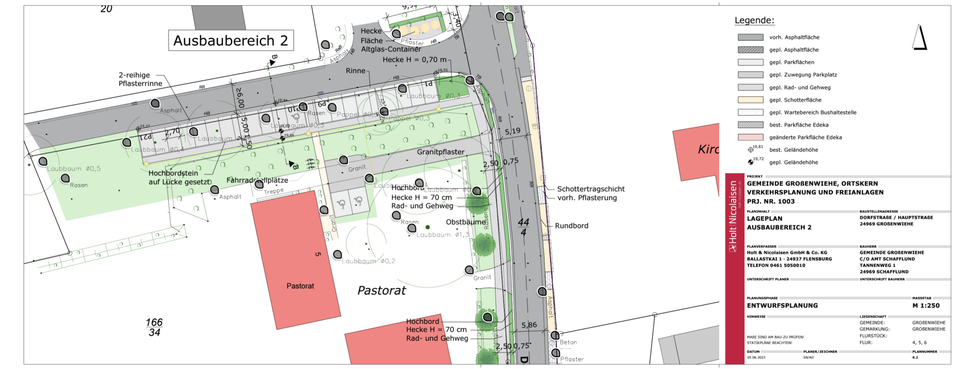 Bild: Parkplatzerneuerung Ausbaubereich 2