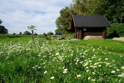 Rastplatz an der S&uuml;daue  (Bild vergr&ouml;&szlig;ern)