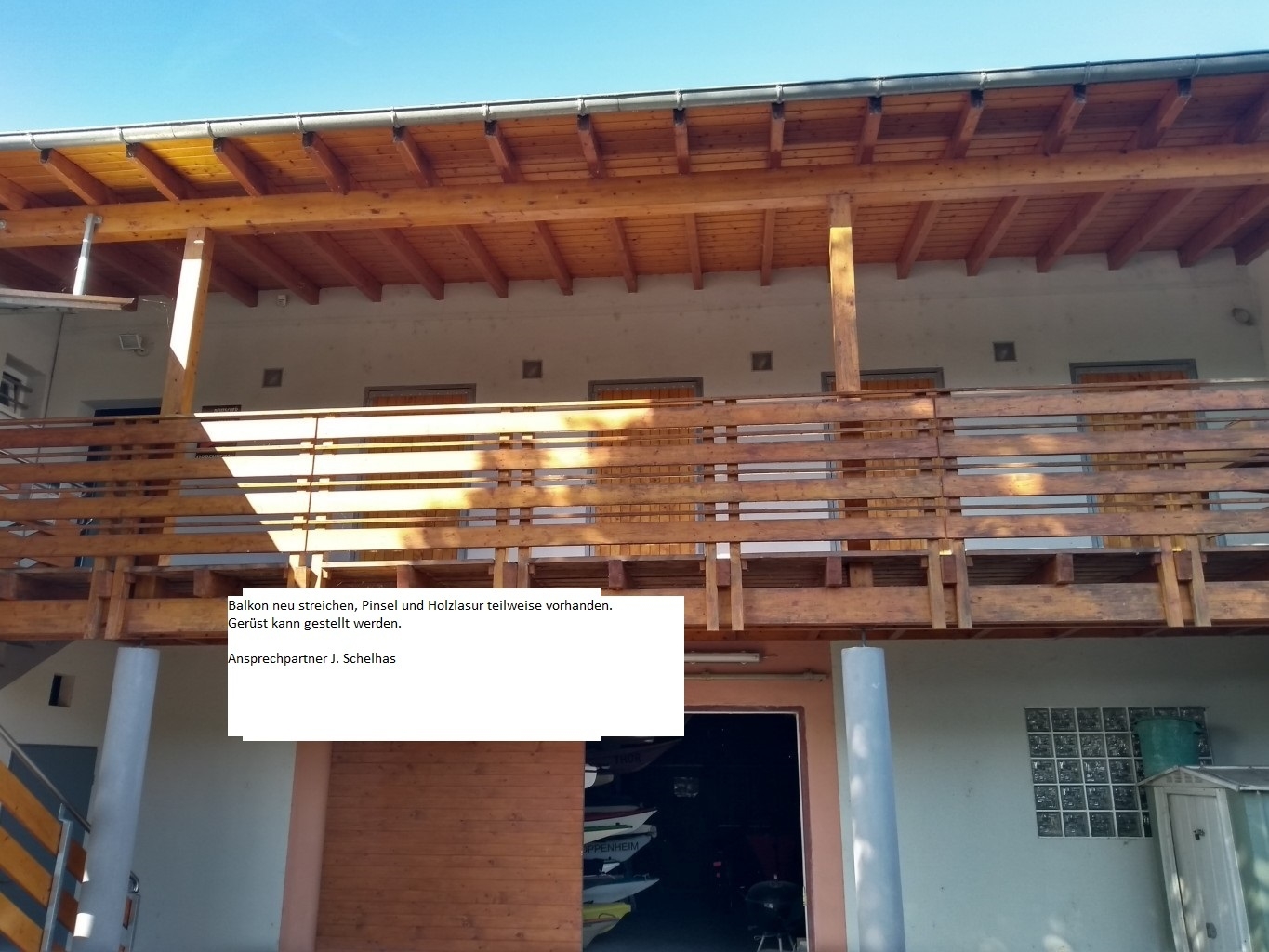 Bild: Balkon neu streichen