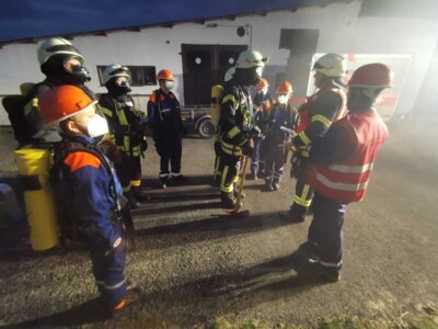Foto des Albums: Abschlussübung mit der Jugendfeuerwehr