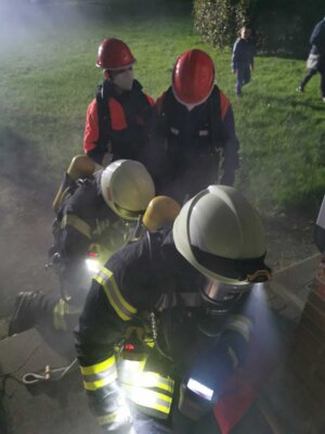 Foto des Albums: Abschlussübung mit der Jugendfeuerwehr