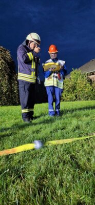 Foto des Albums: Abschlussübung mit der Jugendfeuerwehr