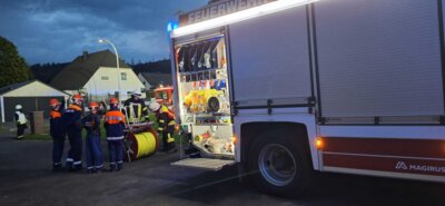 Foto des Albums: Abschlussübung mit der Jugendfeuerwehr