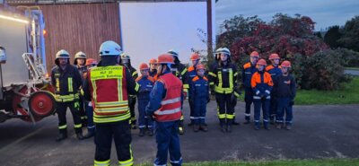 Foto des Albums: Abschlussübung mit der Jugendfeuerwehr