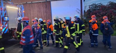Foto des Albums: Abschlussübung mit der Jugendfeuerwehr