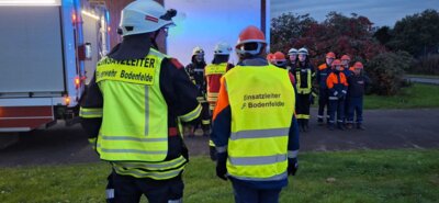 Foto des Albums: Abschlussübung mit der Jugendfeuerwehr
