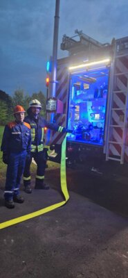 Foto des Albums: Abschlussübung mit der Jugendfeuerwehr