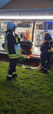 Foto des Albums: Abschlussübung mit der Jugendfeuerwehr