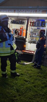 Foto des Albums: Abschlussübung mit der Jugendfeuerwehr