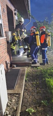 Foto des Albums: Abschlussübung mit der Jugendfeuerwehr