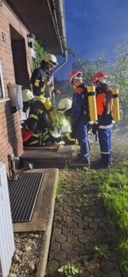 Foto des Albums: Abschlussübung mit der Jugendfeuerwehr