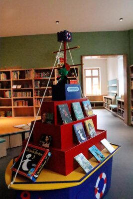 Foto des Albums: Feier der Fertigstellung der Bibliothek mit den Bauleuten (20.10.2023)